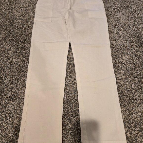 Elliott Lauren White Cropped Pants 6 - Picture 2 of 5